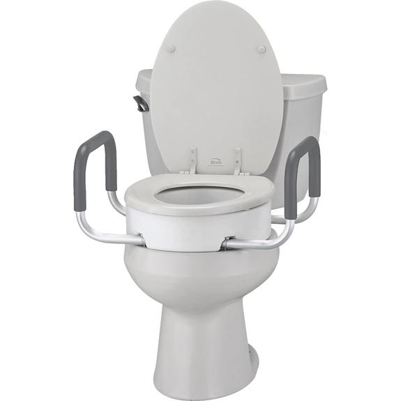 Toilet Seat Riser w/Arms